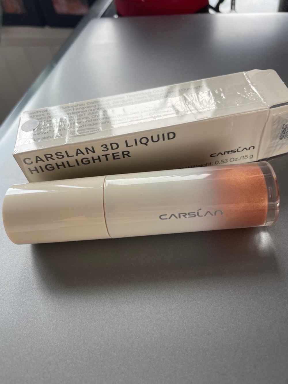 BNIB Carslan 3D Liquid Highlighter - in bronze